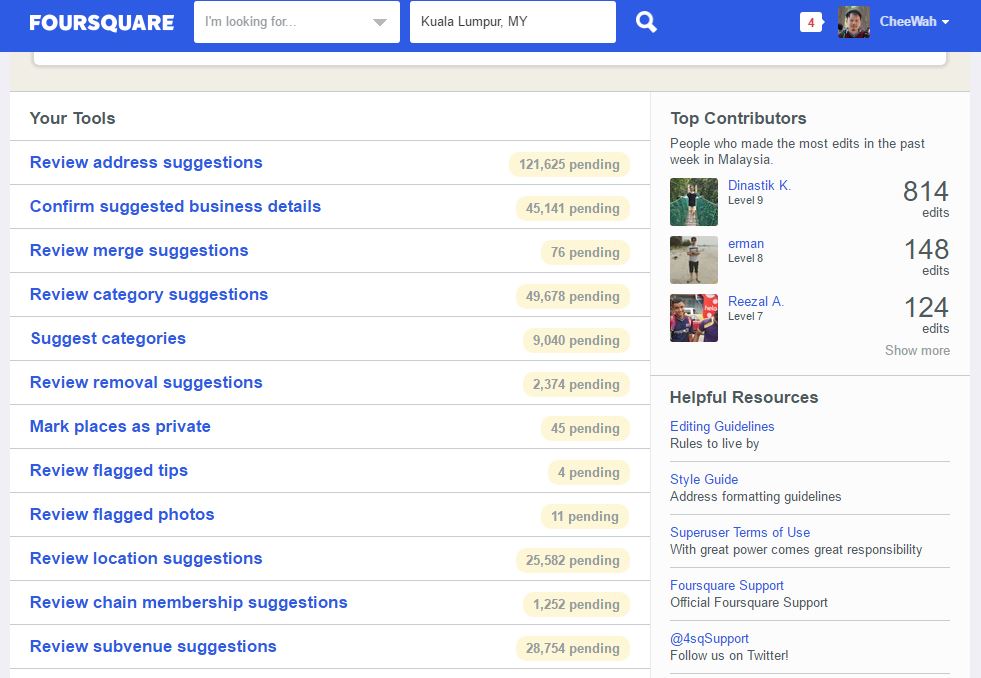 foursquare_superuser.JPG